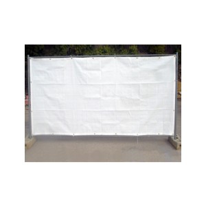 Filet clôture mobile classique de 1,76m x 3,41m pour chantier