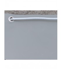 Sandow 8mm blanc monté