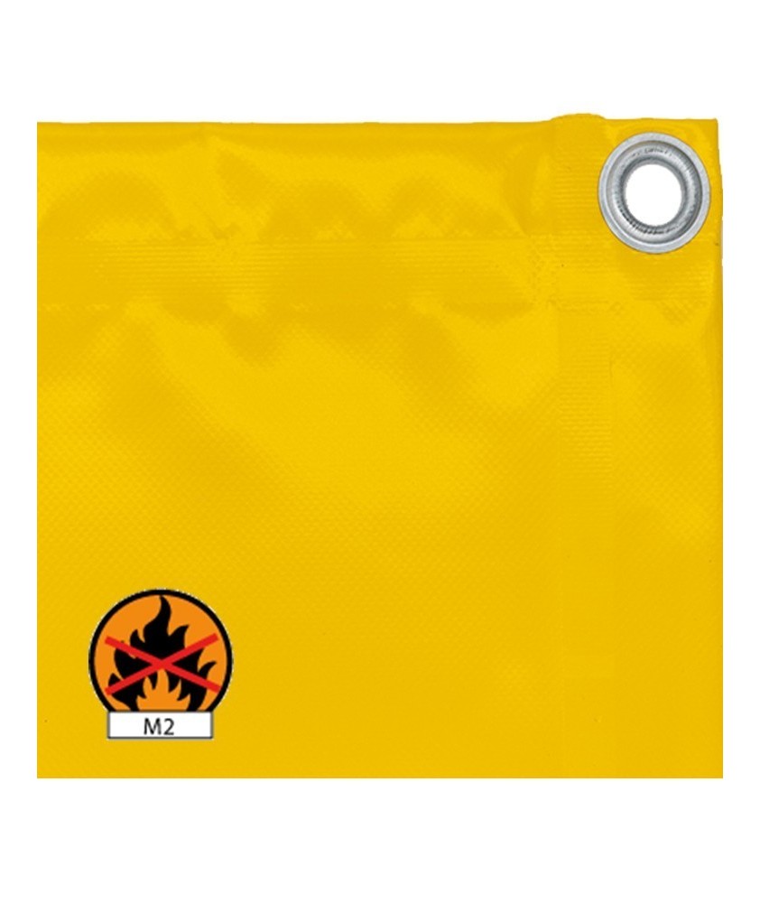 Bâche sur mesure PVC 650g/m² M2 traité