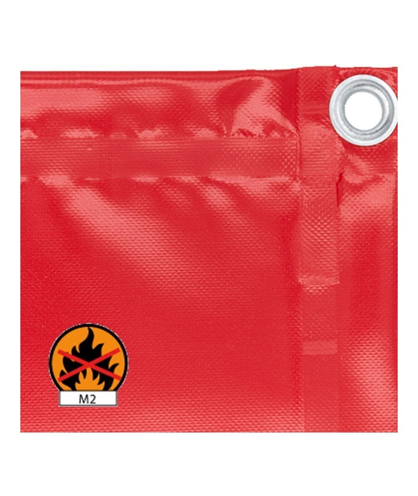 Bâche sur mesure PVC 650g/m² M2 traité