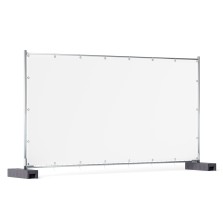 50 Bâches de clôture mobile 1,76m x 3,41m + 10 offertes