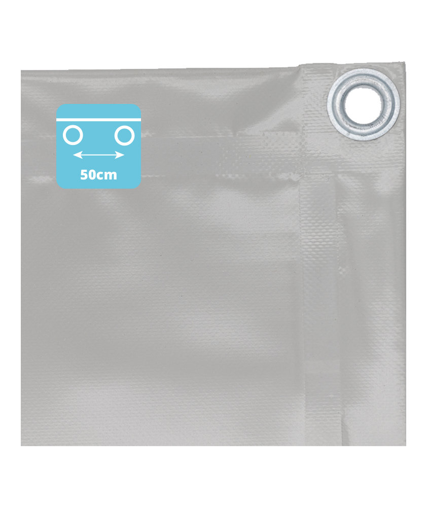 Bâche PVC 650 g/m² - GRAND DÉSTOCKAGE -40%