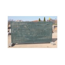 Filet clôture mobile et barrière de chantier classique 1,76m x 3,41m