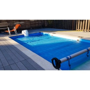 Bâche à bulles pour piscine rectangulaire