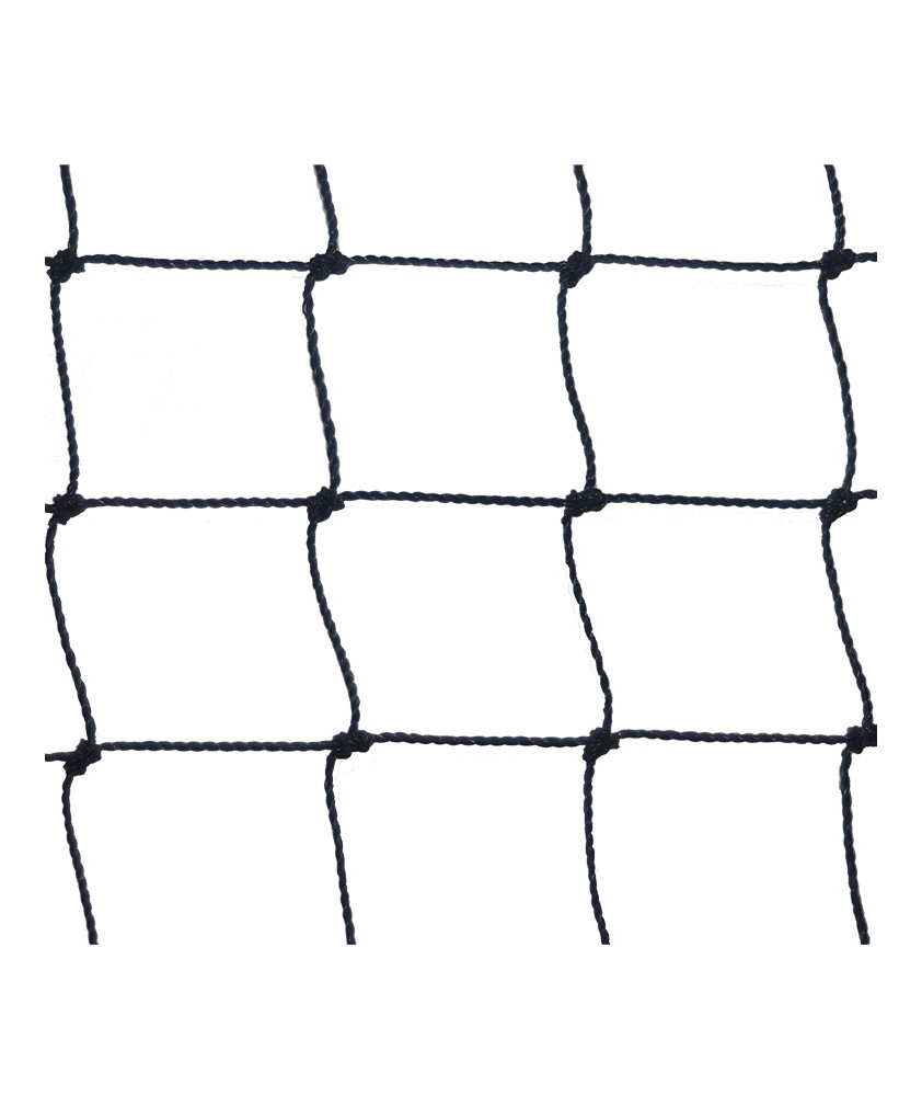 Filet De Volière - Maille De 60mm Noir 10m X 20m