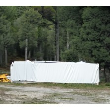 Bâche pour container - 680 g/m²