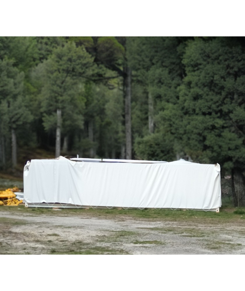 Bâche pour container - 680 g/m²