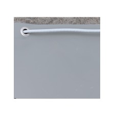 Sandow 8mm blanc monté