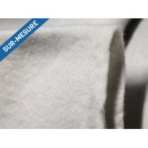 Géotextile non tissé blanc 300g/m² sur mesure