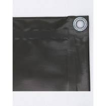 Bâche PVC 650g/m² Gris Foncé - 2m x 1.35m