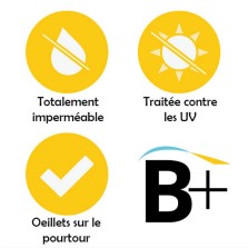 Bâche Camouflage 100g/m² Imperméable - Bâche Plus