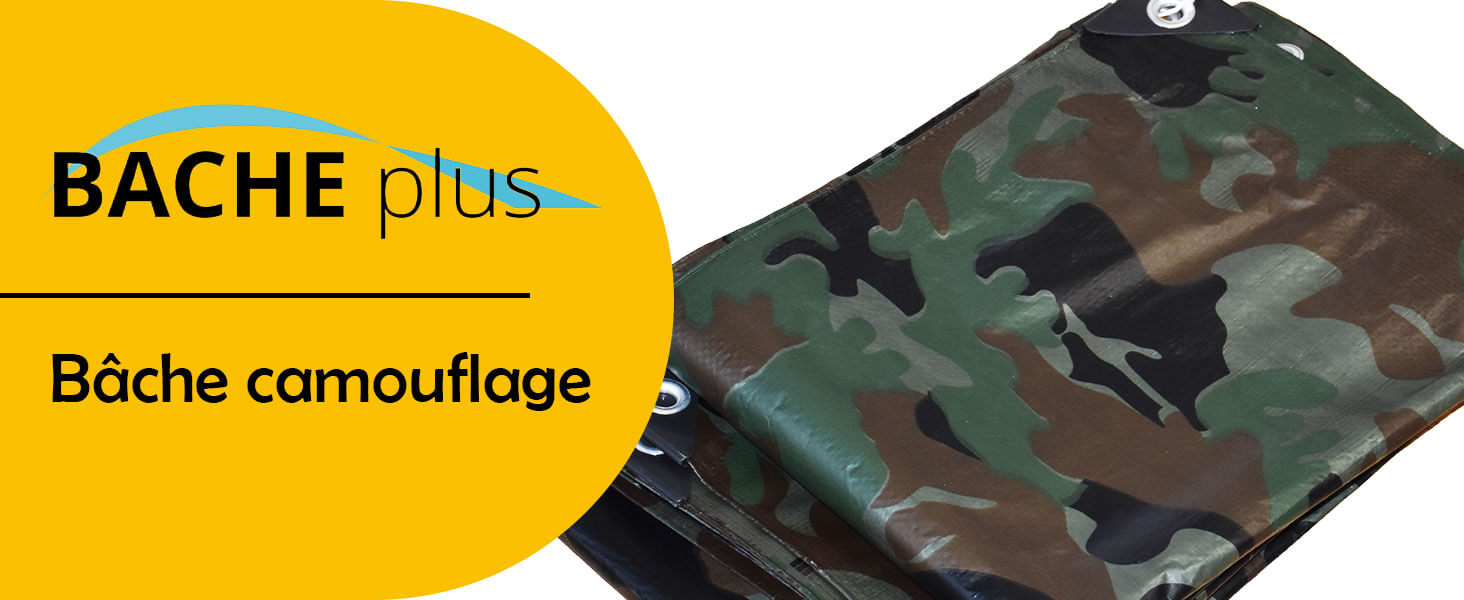 Bâche camouflage Bâche Plus