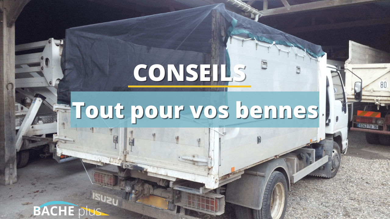 Bâches et filets : tout pour vos bennes AMPLIROLL, DIB, empilables...